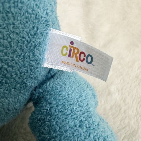 Target Circo Sweet Sprouts Blue Teal Elephant 16” Plush Stuffed Animal Toy - Picture 4 of 5